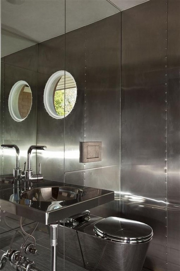 Amazing Industrial Bathroom Design 2016