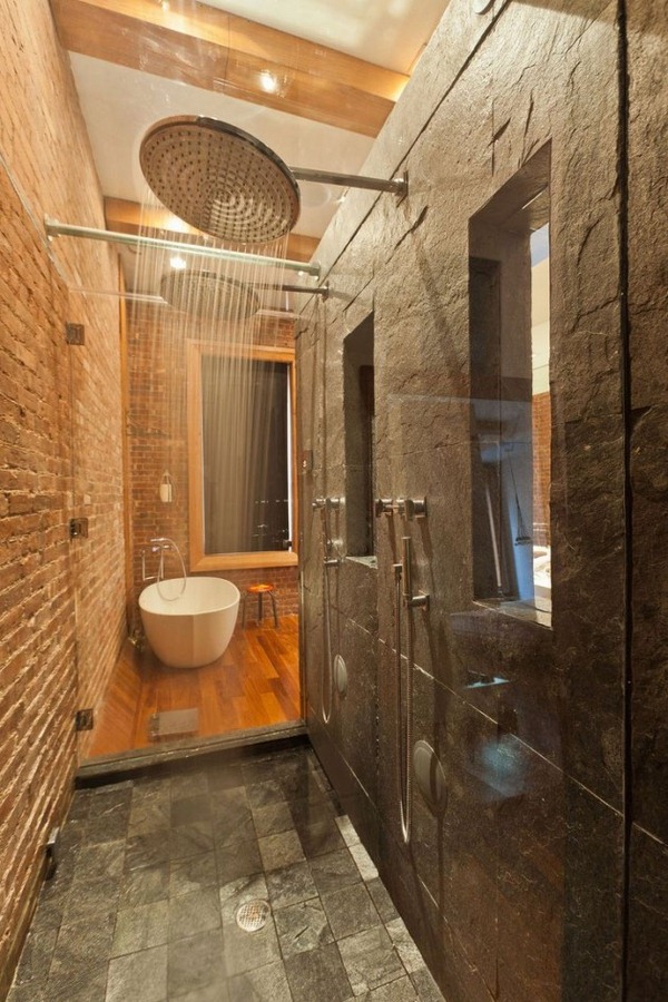 Amazing Industrial Bathroom Design