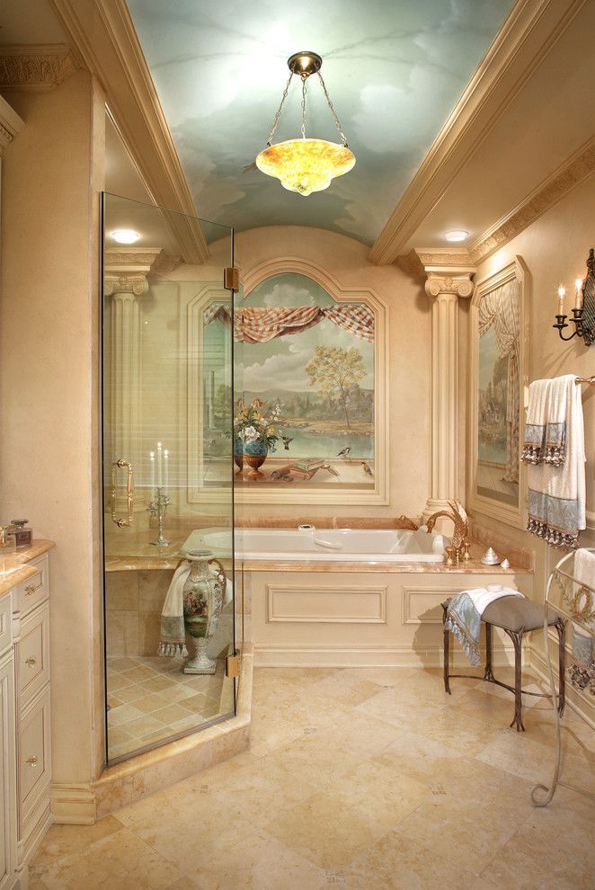 Mediterranean-Bathroom - Christina Khandan - Irvine California -