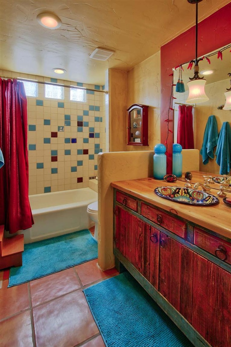 Beautiful Southwestern Bathroom Design 2016