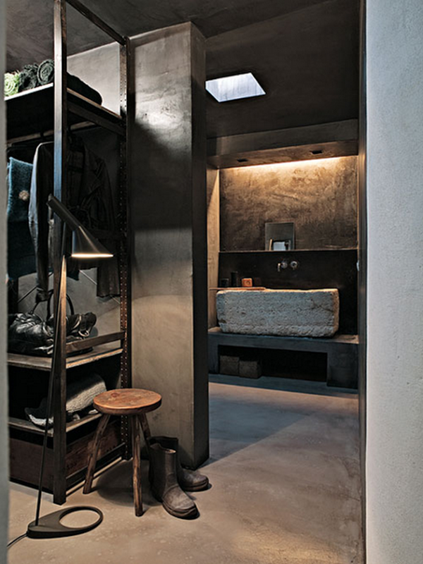 Best Nice And Comfy Industrial Bathroom Design
