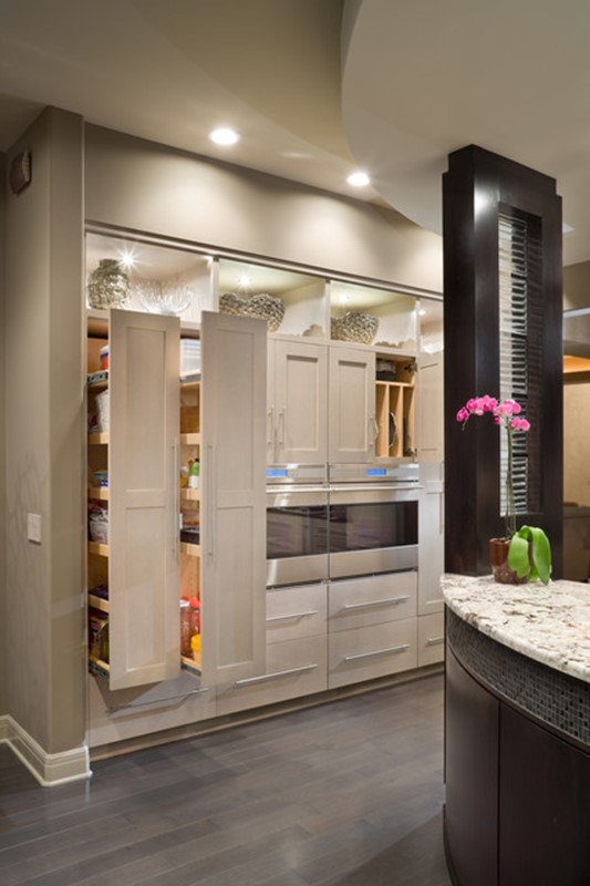 Contemporary Modern Kitchen Pantry Designs