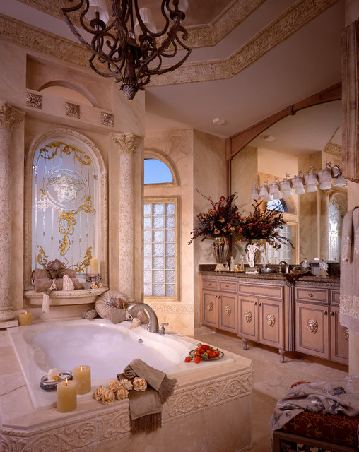 Luxury Mediterranean Bathrooms
