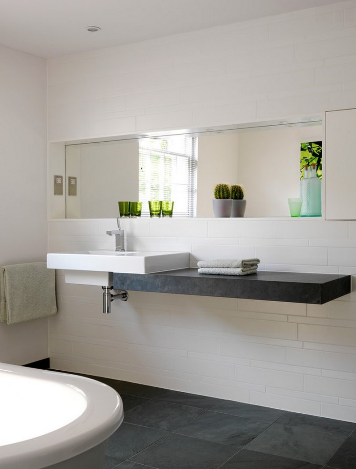 Modern Bathroom Design White Interior Ideas