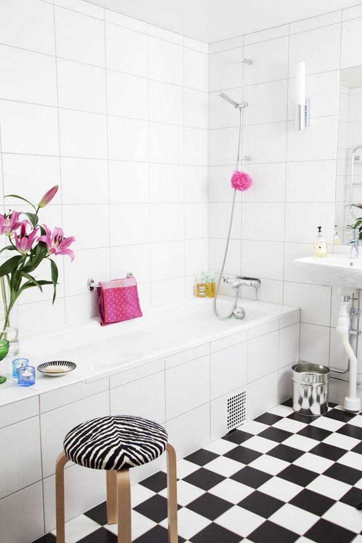 Relaxing Scandinavian Bathroom Designs