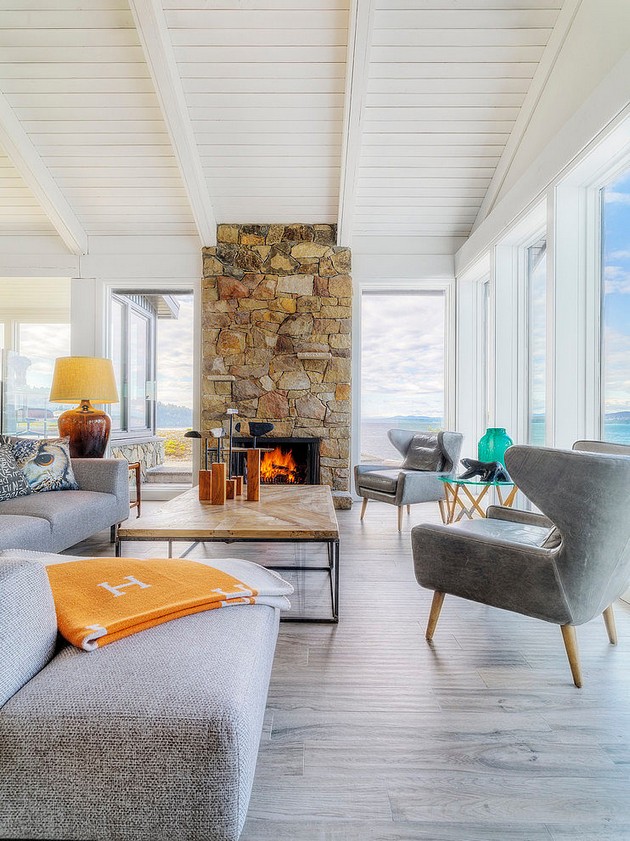 Amazing Beach Style Living Room Design