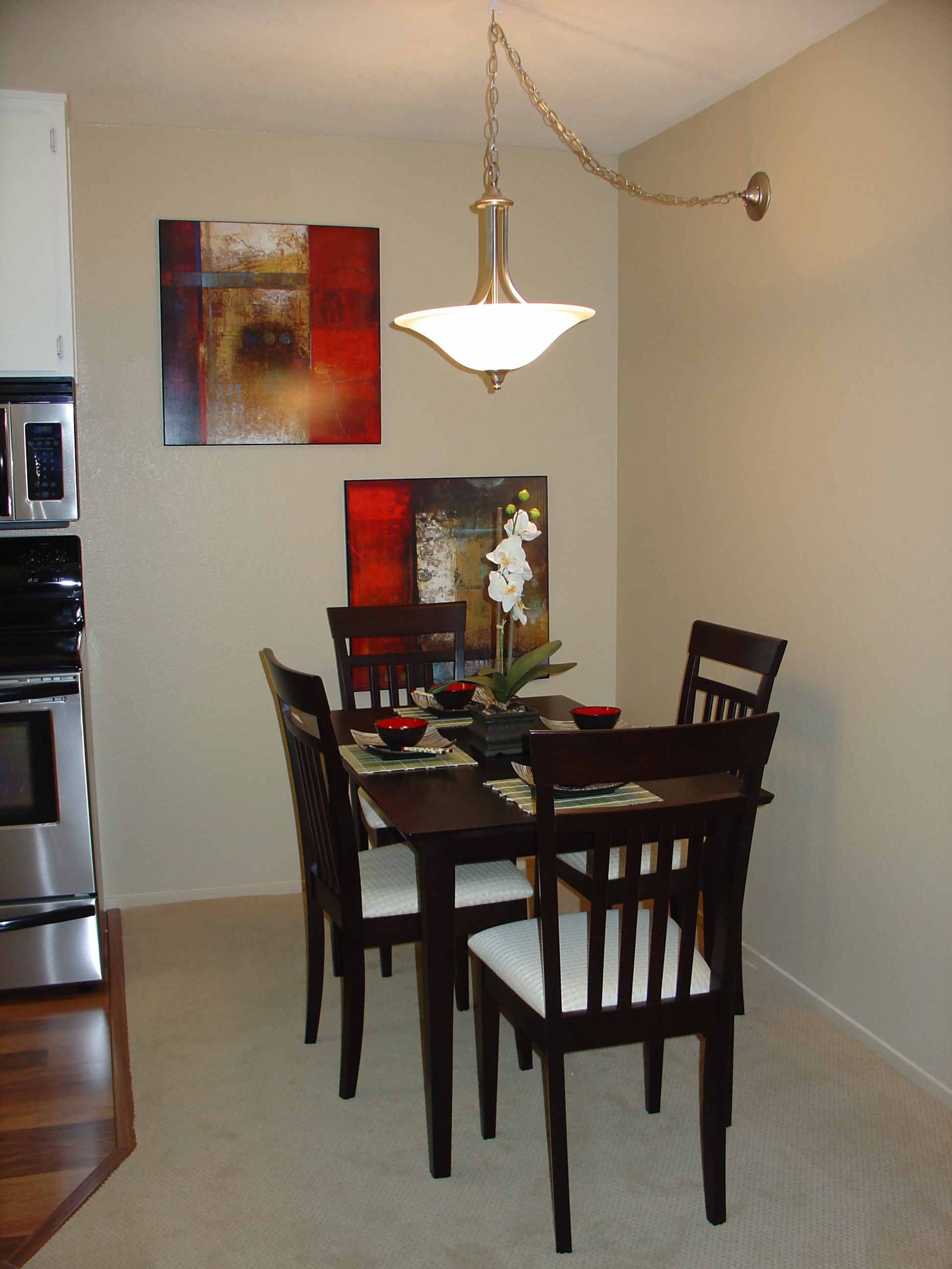 Asian Style Decor Dining Room