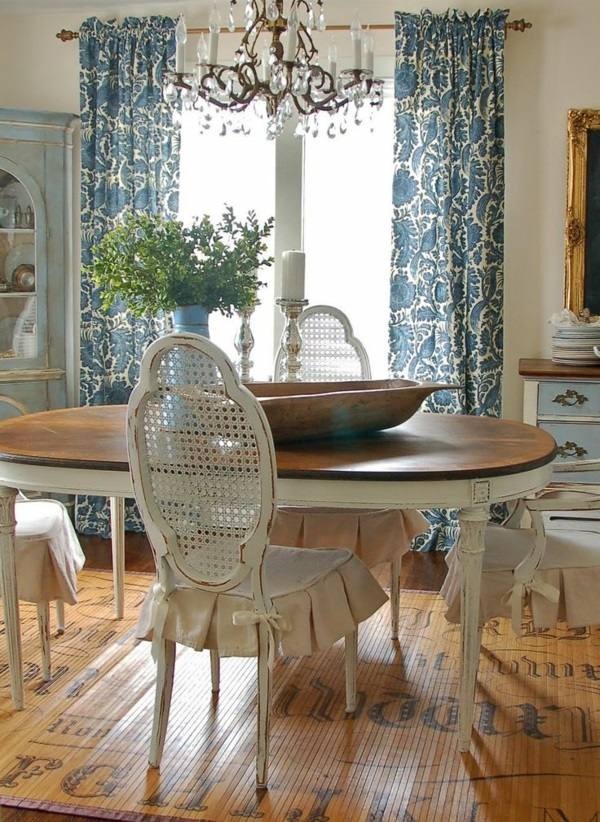 Beautiful Shabby-Chic Style Dining Room Design Ideas