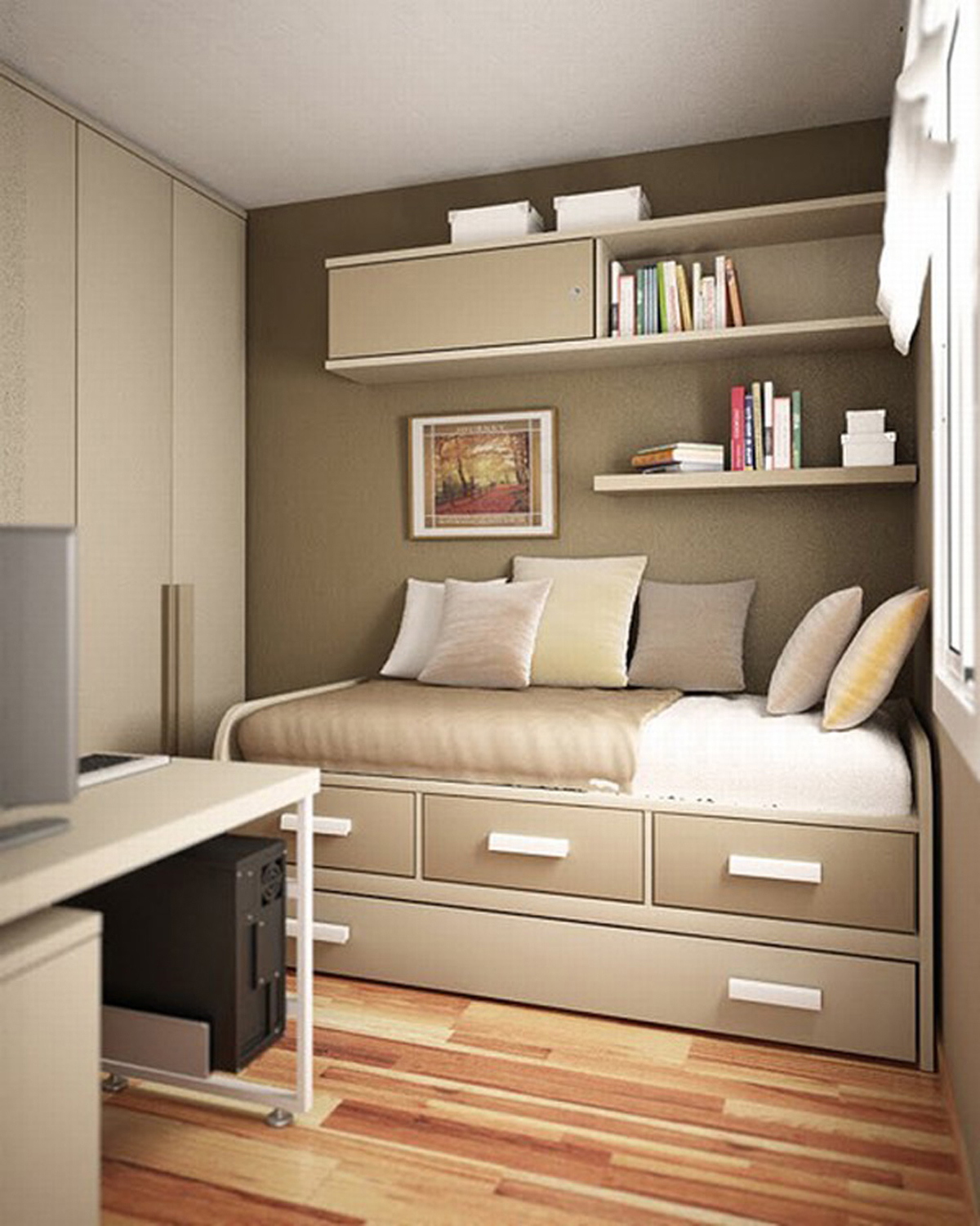 Best Modern Bedroom Design Ideas For Small Bedrooms