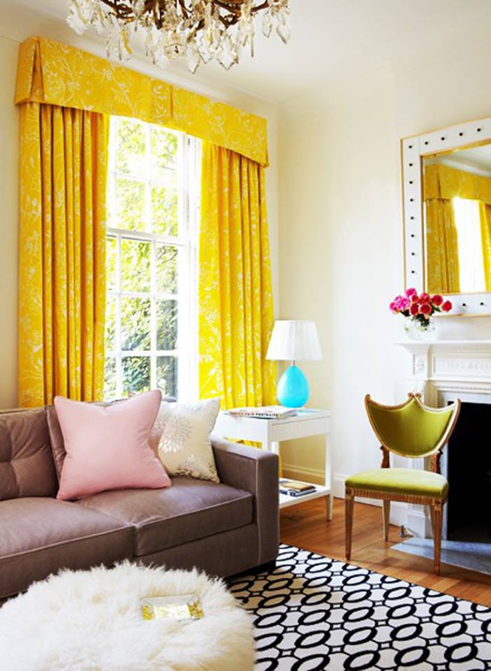 Bright Modern Living Room Design