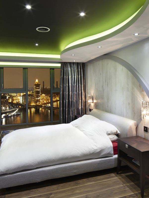 Ceiling Contemporary Bedroom Design