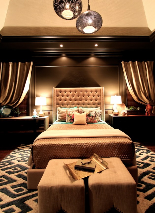 Classy & Elegant Southwestern Bedroom Design
