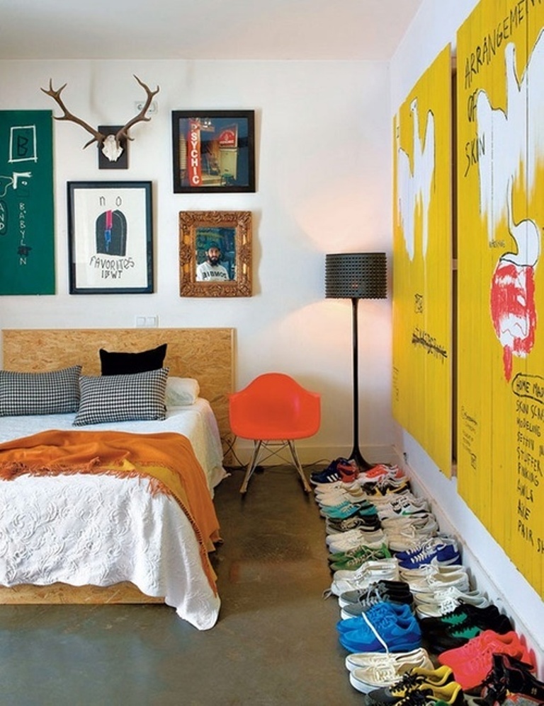 Cool Eclectic Bedroom Design