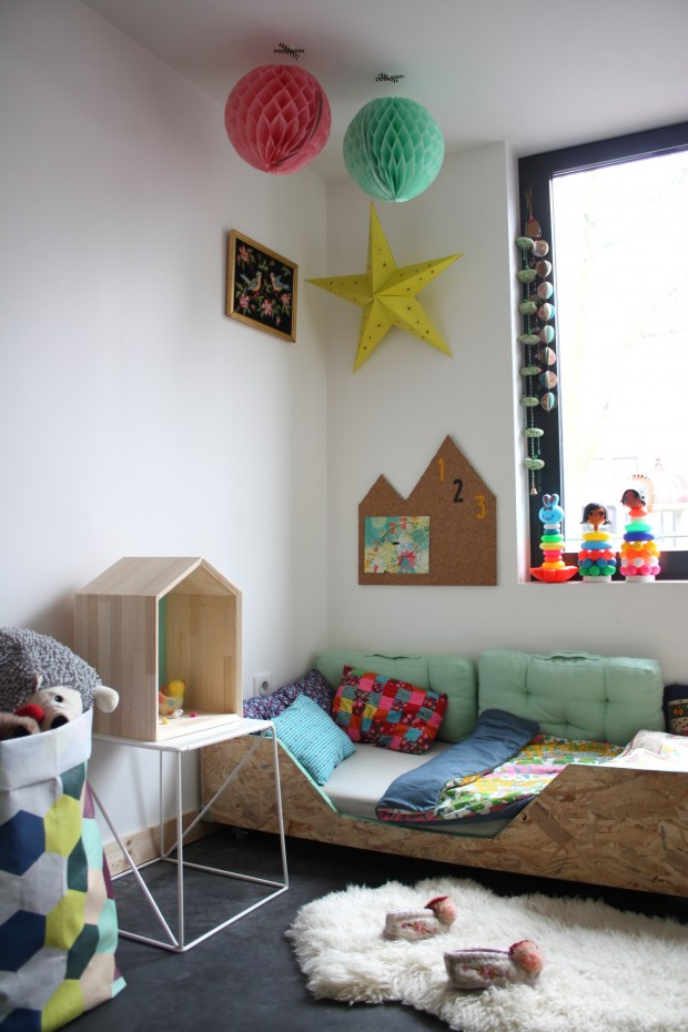 Cool Eclectic Kids Room Design