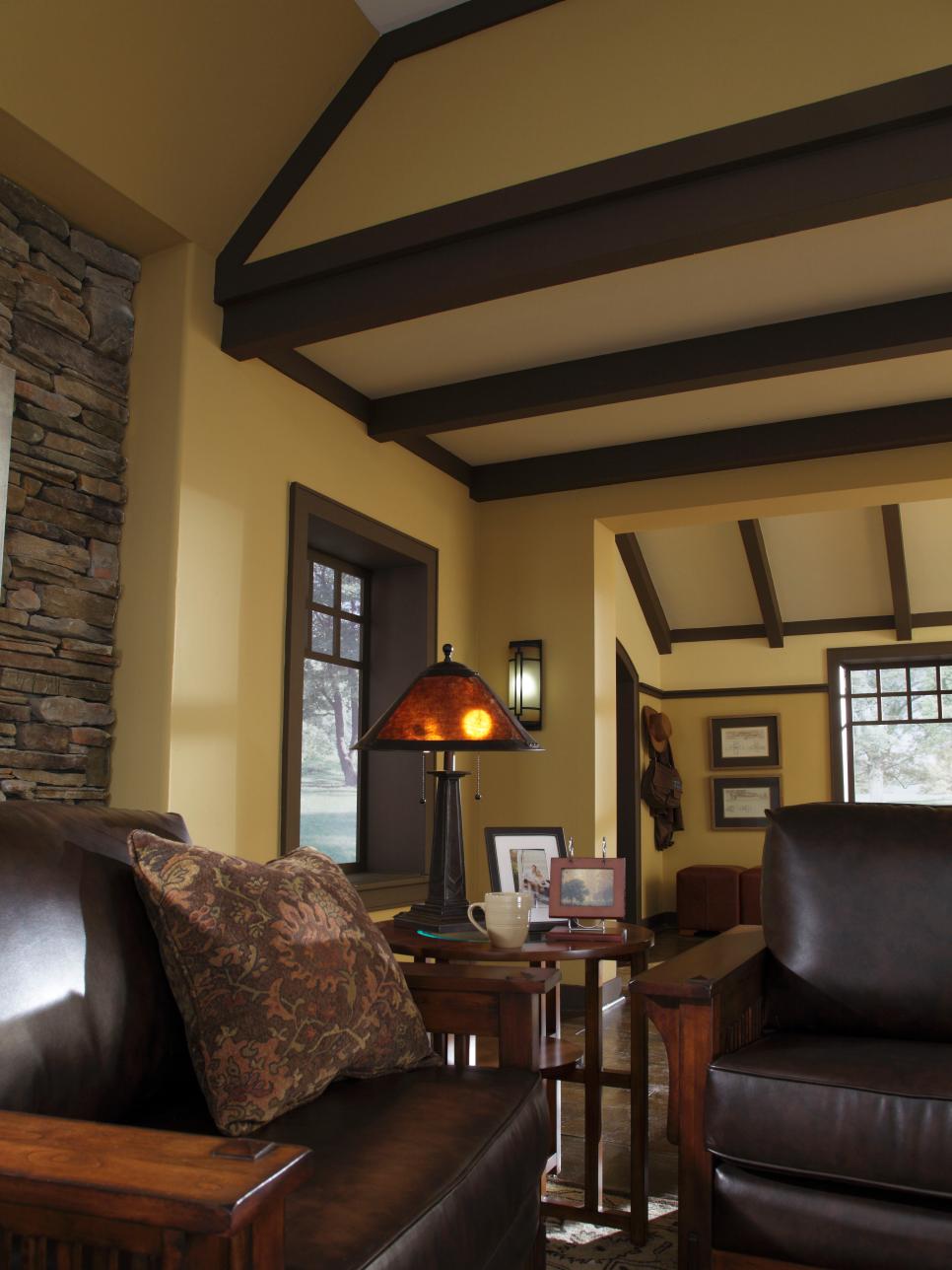 Craftsman Style Interior Design Living Room