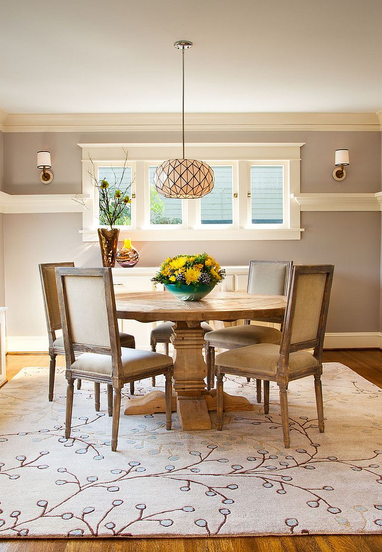Craftsman style dining room