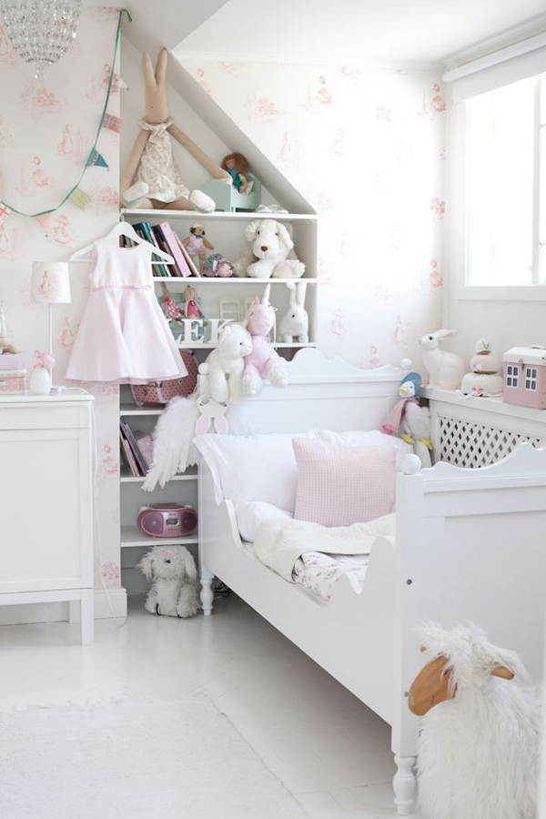 Cute Shabby-Chic Style Kids Room Design