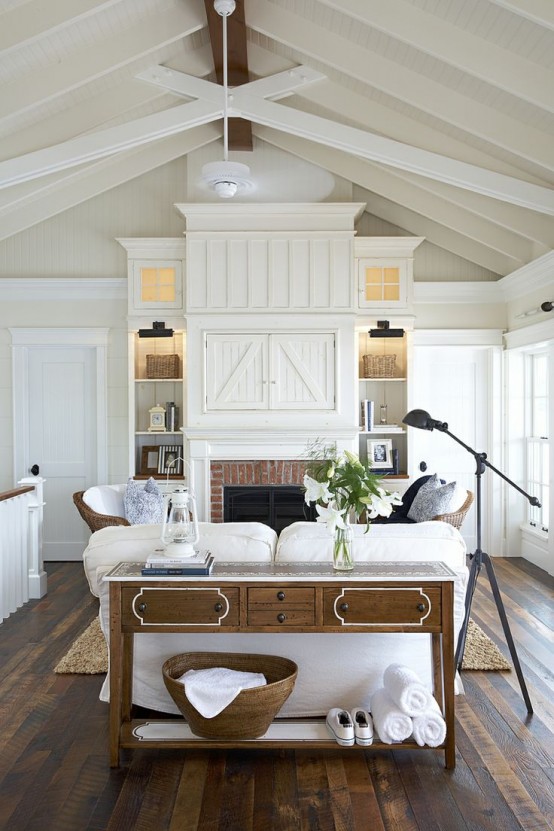 Farmhouse Living Room Design to Steal