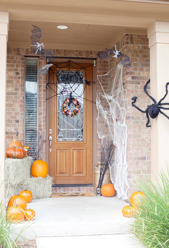 Halloween Front Porch Decoration