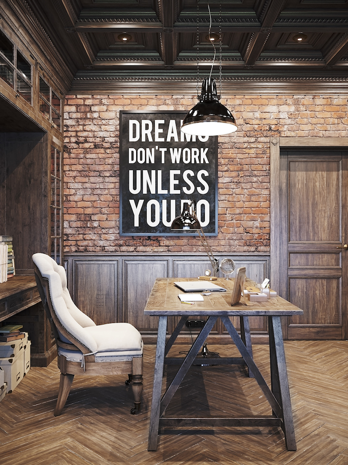 25 Rustic Home Office Design Ideas Decoration Love