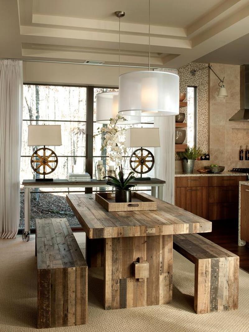 Best Rustic Dining Room Decor Ideas With Cozy Design