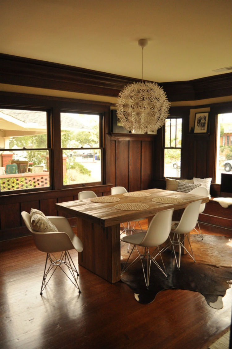 Modern Craftsman Dining Room Design