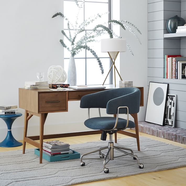 Modern Midcentury Home Office Design Ideas
