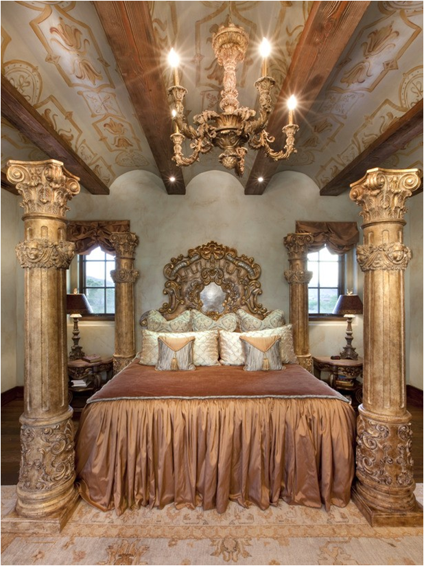 Old World Southwestern Bedroom Design