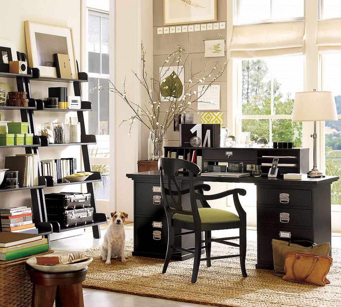 Outstanding Craftsman Home Office Design