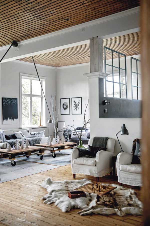 Scandinavian Living Room Interior Design