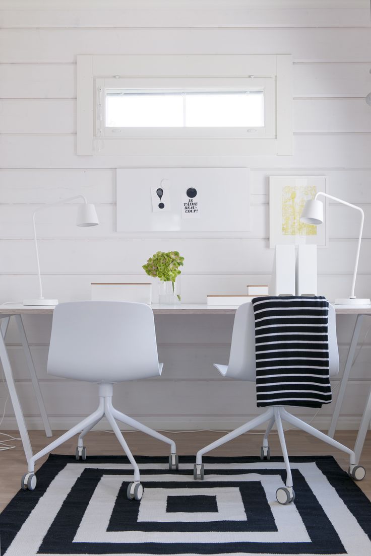Scandinavian Style Home Office Design Ideas