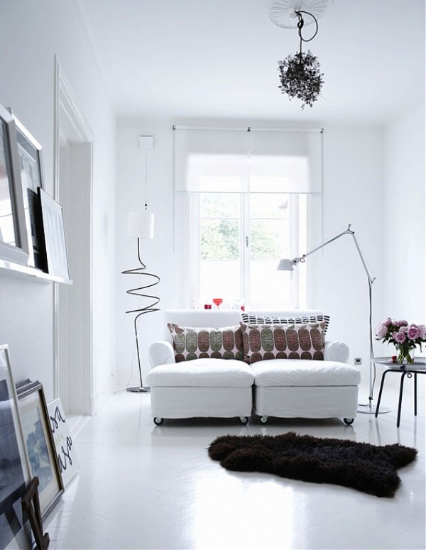 Scandinavian Style Interior Living Room Design 2016