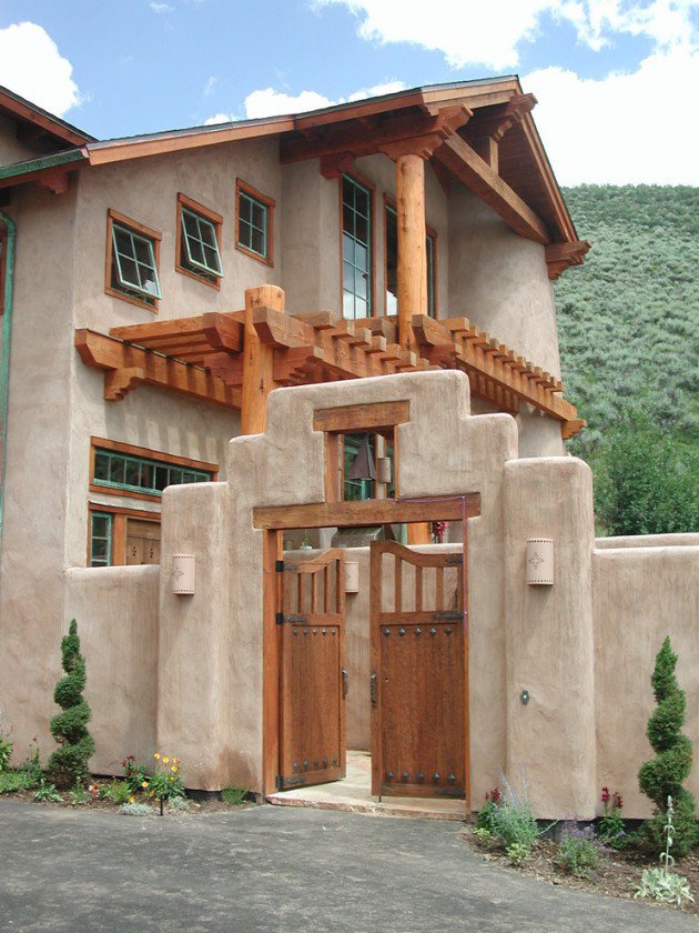 Southwestern Exterior Home Design