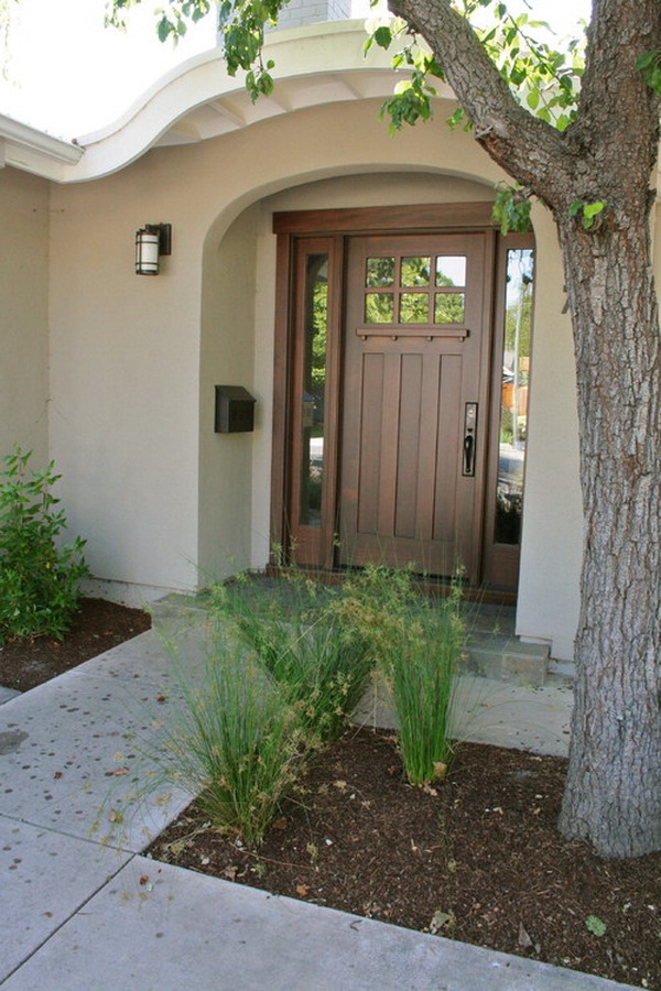 Southwestern Outdoor Patio Door Design
