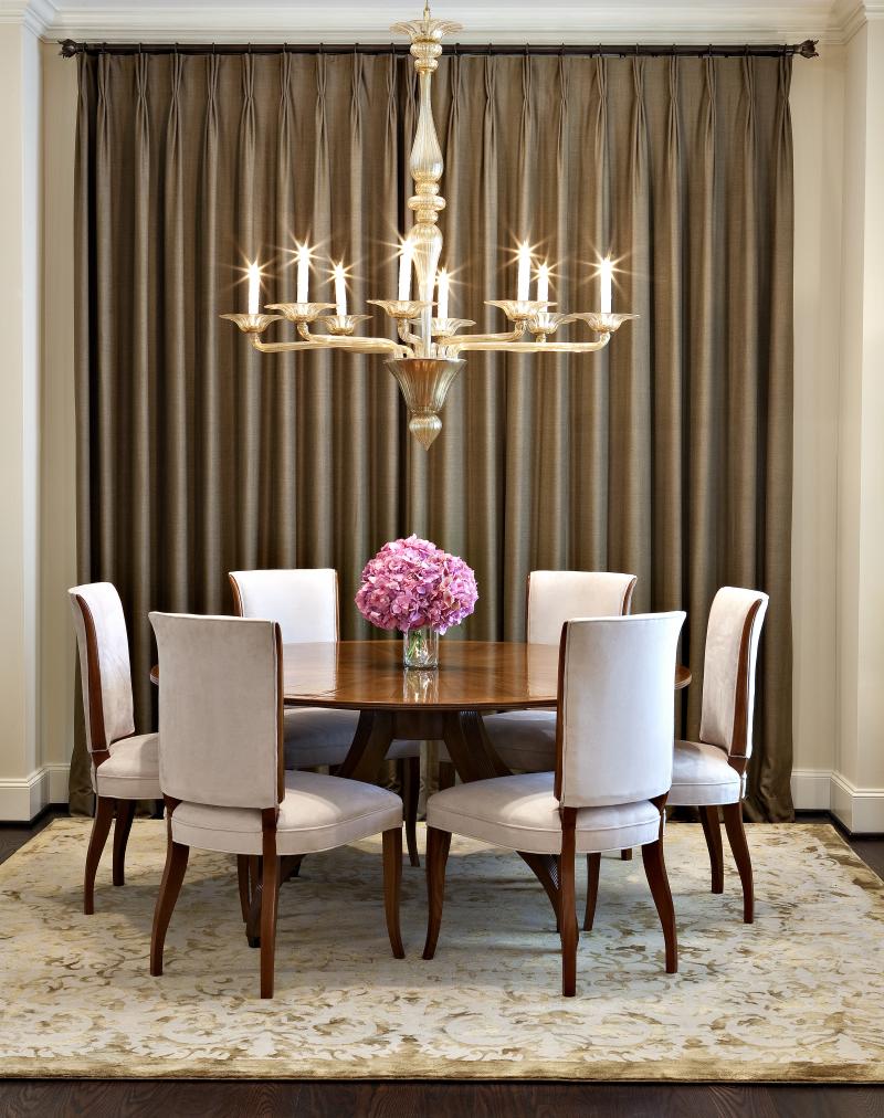 Transitional Style Dining Room