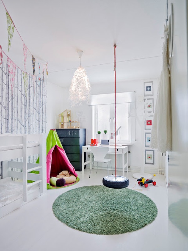 Unique Eclectic Kids Room Design