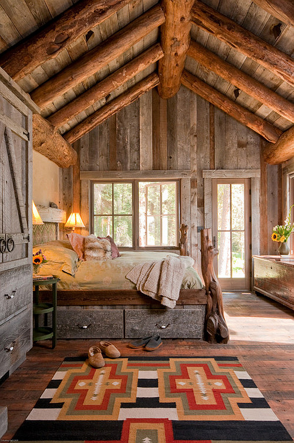 Warm Southwestern Bedroom Design