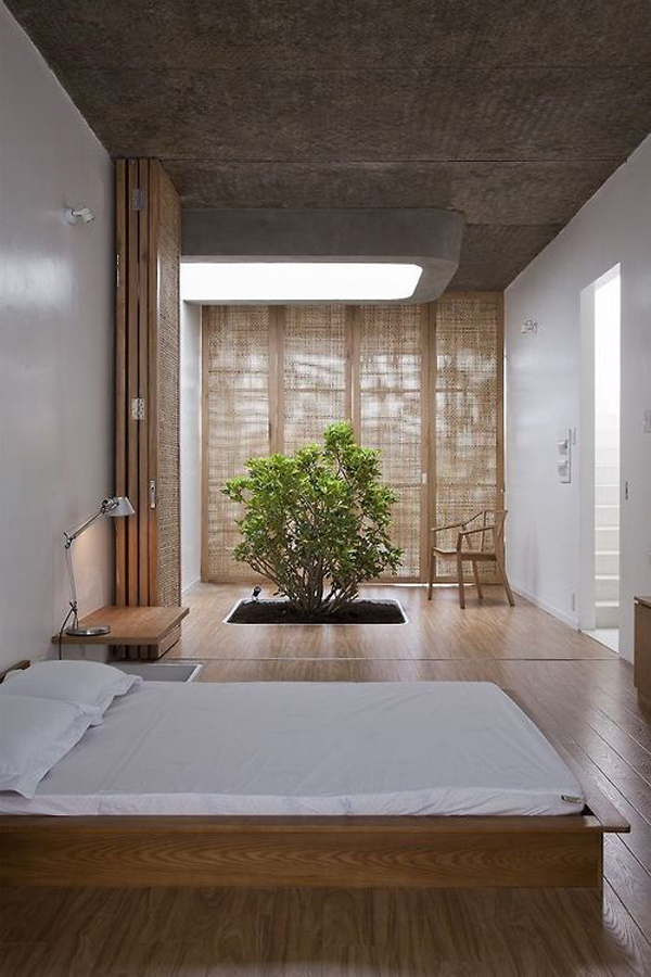Zen inspired Asian Bedroom Design