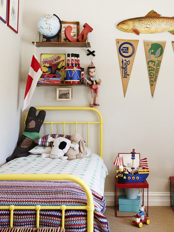 stylish Eclectic Kids Room Design