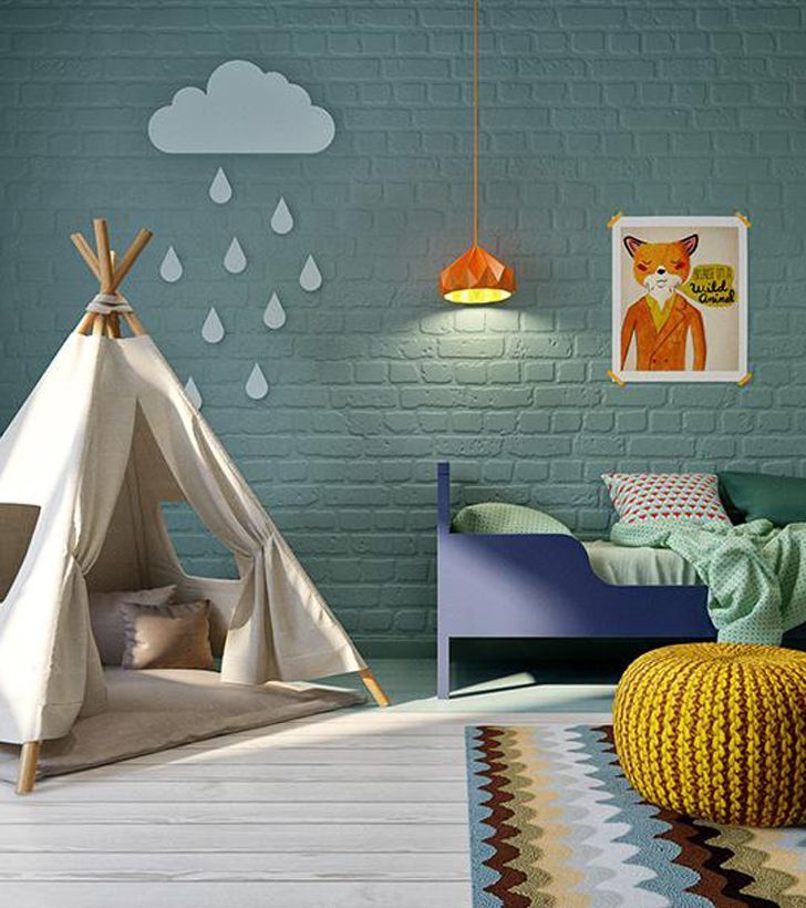 the boo and the boy eclectic kids' rooms