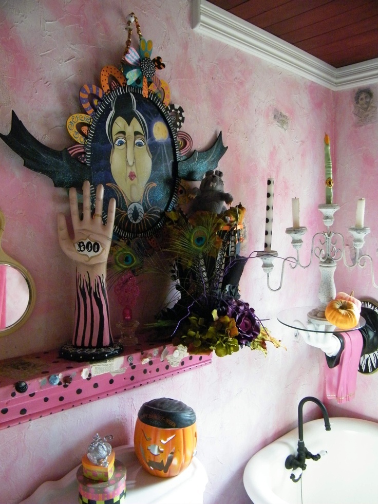 Amazing Bathroom Halloween Decorations