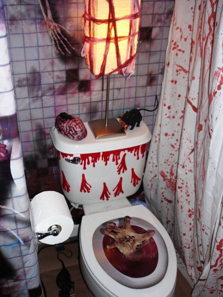 Bathroom Halloween Decorations Ideas