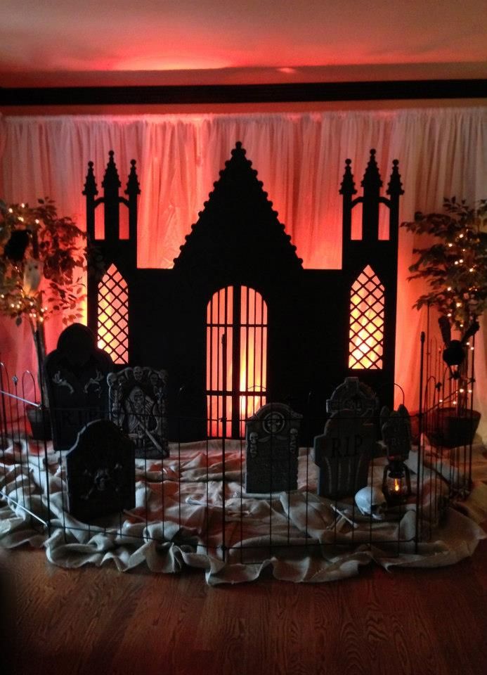 Castle Gothic Halloween Decorations