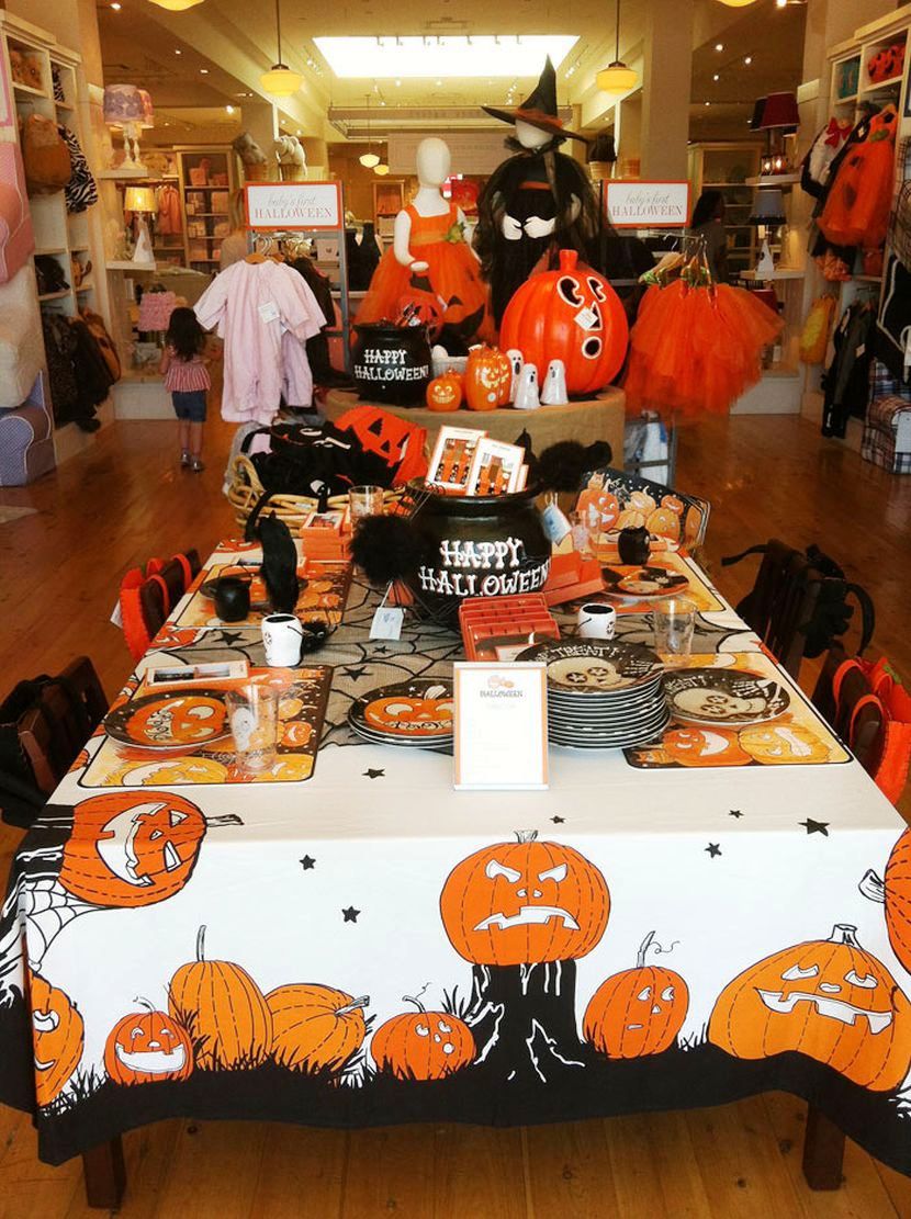 Children Party Table Halloween Decorations