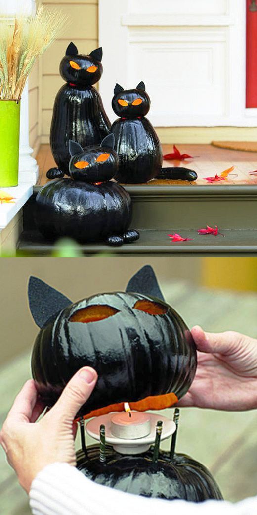 Cool DIY Pumpkin Halloween Decorations