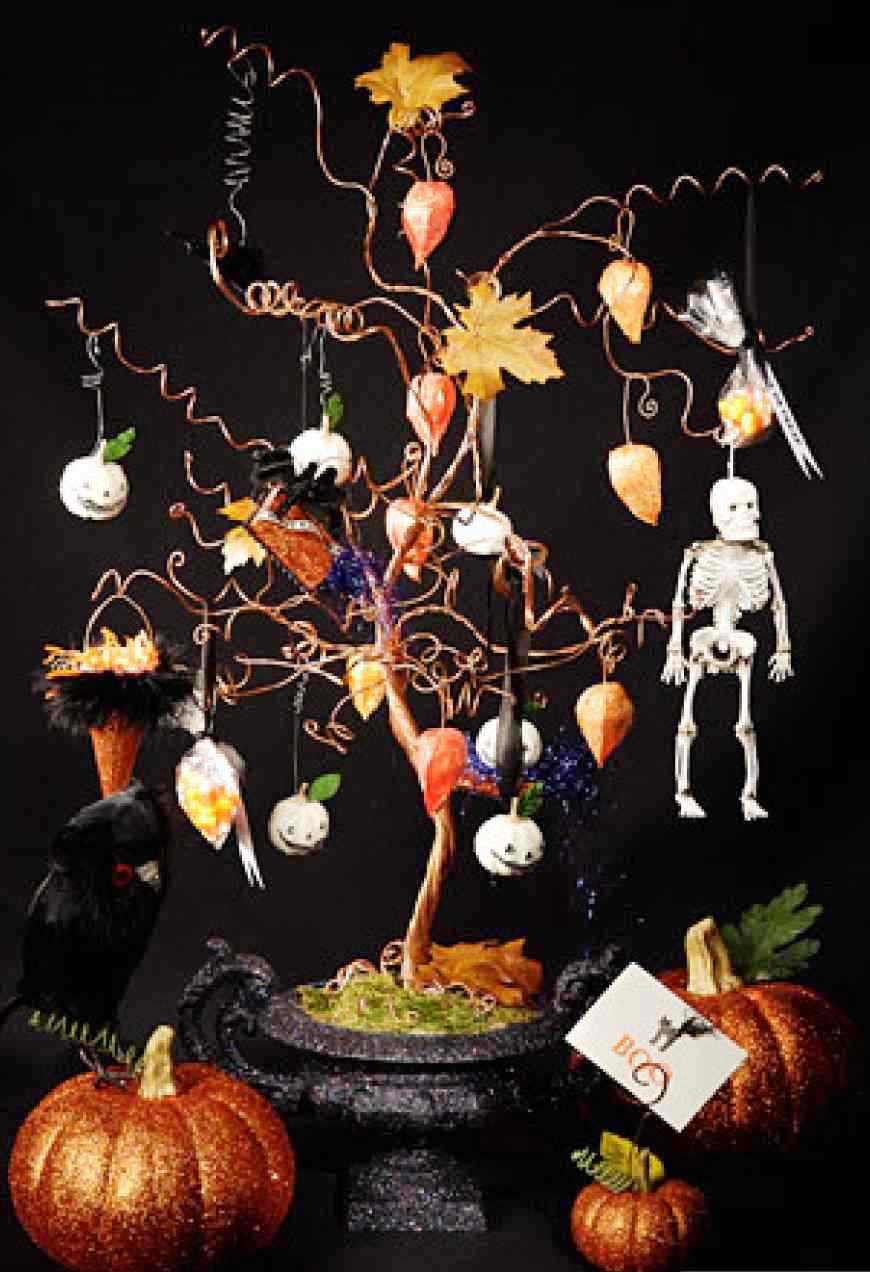 Cool Halloween Tree Decorations