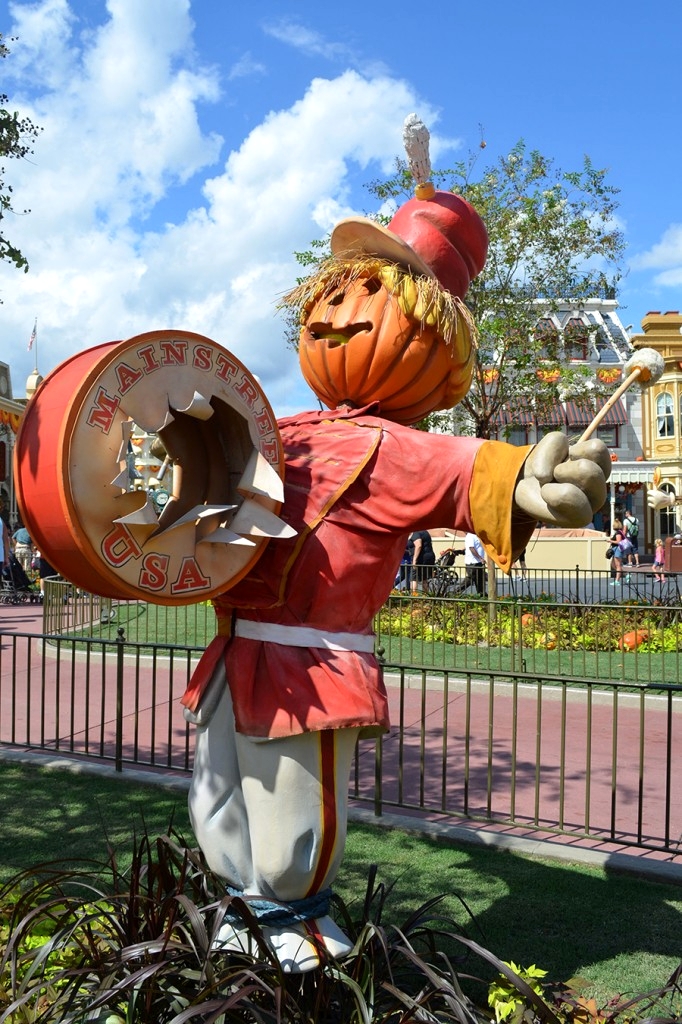 Disney Magic Kingdom Park Halloween Decorations