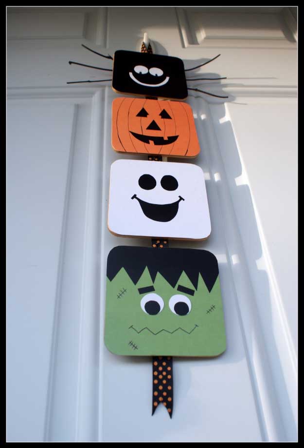 Easy DIY Halloween Decorations for kids