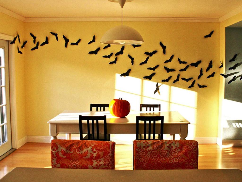 Flying Bats Halloween Decorations
