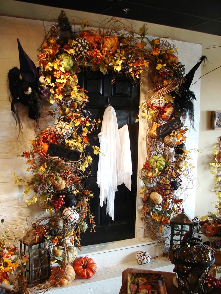 Front Door Halloween Decor Ideas